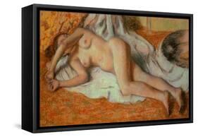 Nude, after the Bath-Edgar Degas-Framed Stretched Canvas