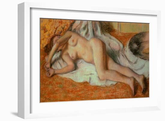 Nude, after the Bath-Edgar Degas-Framed Giclee Print