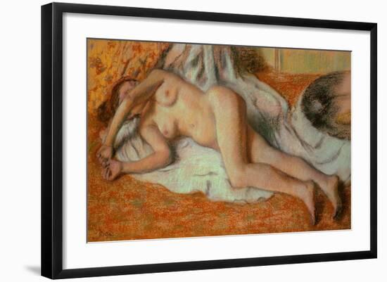 Nude, after the Bath-Edgar Degas-Framed Giclee Print