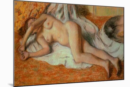 Nude, after the Bath-Edgar Degas-Mounted Giclee Print