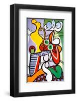 Nude and Still Life, c.1931-Pablo Picasso-Framed Art Print