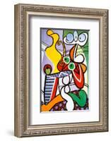 Nude and Still Life, c.1931-Pablo Picasso-Framed Art Print