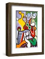 Nude and Still Life, c.1931-Pablo Picasso-Framed Art Print