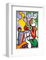 Nude and Still Life, c.1931-Pablo Picasso-Framed Art Print