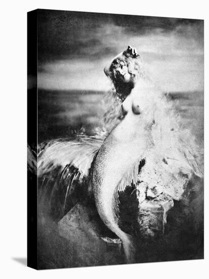 Nude As Mermaid, 1898-Gulick-Stretched Canvas