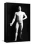 Nude Bodybuilder-null-Framed Stretched Canvas