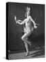 Nude Burlesque Dancer from "Folies Bergere"-Ralph Morse-Stretched Canvas