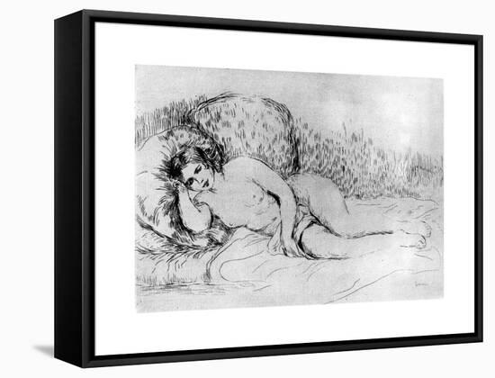 Nude, C1860-1910-Pierre-Auguste Renoir-Framed Stretched Canvas