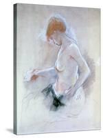 Nude, C1861-1895-Berthe Morisot-Stretched Canvas