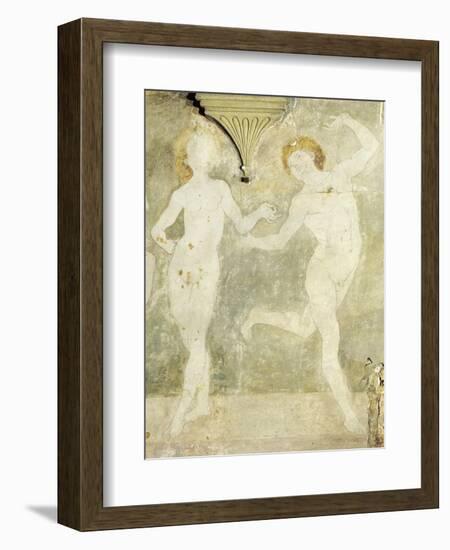 Nude Dancing-null-Framed Giclee Print