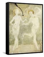 Nude Dancing-null-Framed Stretched Canvas