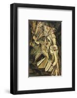 Nude Descending Stair-Marcel Duchamps-Framed Art Print