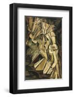 Nude Descending Stair-Marcel Duchamps-Framed Art Print