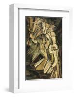 Nude Descending Stair-Marcel Duchamps-Framed Art Print