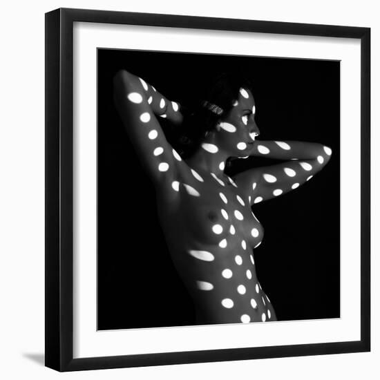 Nude dots-Jan Blasko-Framed Photographic Print