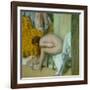 Nude, Drying Her Feet after the Bath-Edgar Degas-Framed Giclee Print