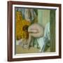 Nude, Drying Her Feet after the Bath-Edgar Degas-Framed Giclee Print