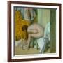 Nude, Drying Her Feet after the Bath-Edgar Degas-Framed Giclee Print