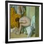 Nude, Drying Her Feet after the Bath-Edgar Degas-Framed Giclee Print