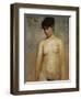 Nude Female, 1886-Lovis Corinth-Framed Giclee Print