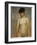 Nude Female, 1886-Lovis Corinth-Framed Giclee Print