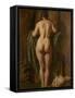 Nude Female Figure-William Etty-Framed Stretched Canvas