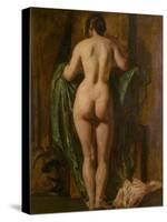 Nude Female Figure-William Etty-Stretched Canvas
