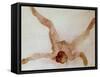 Nude Female Lying on Her Back-Auguste Rodin-Framed Stretched Canvas