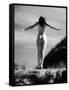 Nude Female Seen from the Back-null-Framed Stretched Canvas