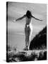 Nude Female Seen from the Back-null-Stretched Canvas