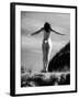 Nude Female Seen from the Back-null-Framed Photographic Print