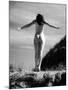 Nude Female Seen from the Back-null-Mounted Photographic Print