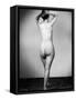 Nude Female Seen from the Back-null-Framed Stretched Canvas