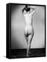 Nude Female Seen from the Back-null-Framed Stretched Canvas