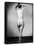 Nude Female Seen from the Back-null-Framed Stretched Canvas