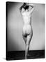 Nude Female Seen from the Back-null-Stretched Canvas