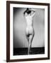 Nude Female Seen from the Back-null-Framed Photographic Print