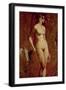 Nude Female Standing-William Etty-Framed Giclee Print