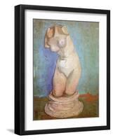 Nude Female Statuette, 1886-Vincent van Gogh-Framed Giclee Print