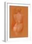 Nude Female Study, c.1890-Edward Burne-Jones-Framed Giclee Print