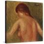 Nude Female Torso, from the Back-Mary Cassatt-Stretched Canvas