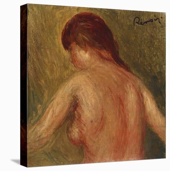 Nude Female Torso, from the Back-Mary Cassatt-Stretched Canvas