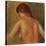 Nude Female Torso, from the Back-Mary Cassatt-Stretched Canvas