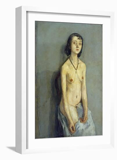 Nude Female-Gwen John-Framed Giclee Print