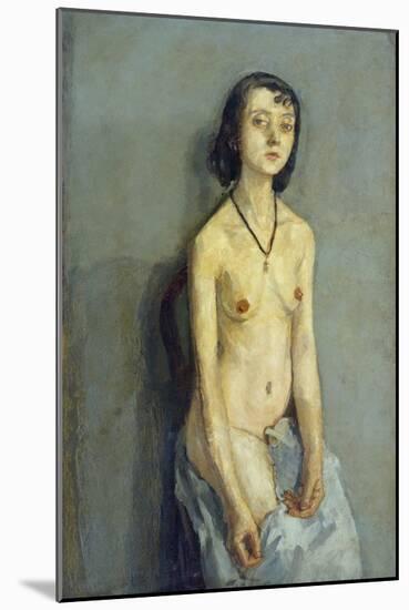 Nude Female-Gwen John-Mounted Giclee Print