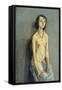 Nude Female-Gwen John-Framed Stretched Canvas