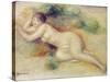 Nude Figure of a Girl, 1880-89-Pierre-Auguste Renoir-Stretched Canvas