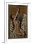 Nude Girl, 1887 (Oil on Canvas)-Federigo Zandomeneghi-Framed Giclee Print