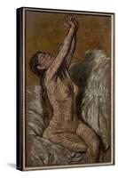 Nude Girl, 1887 (Oil on Canvas)-Federigo Zandomeneghi-Stretched Canvas