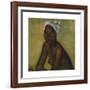 Nude Girl in a White Head Tie-Boscoe Holder-Framed Premium Giclee Print